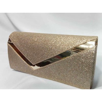 sac soirée doré