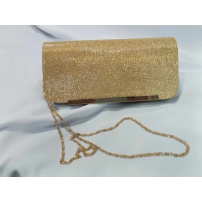 sac soirée doré